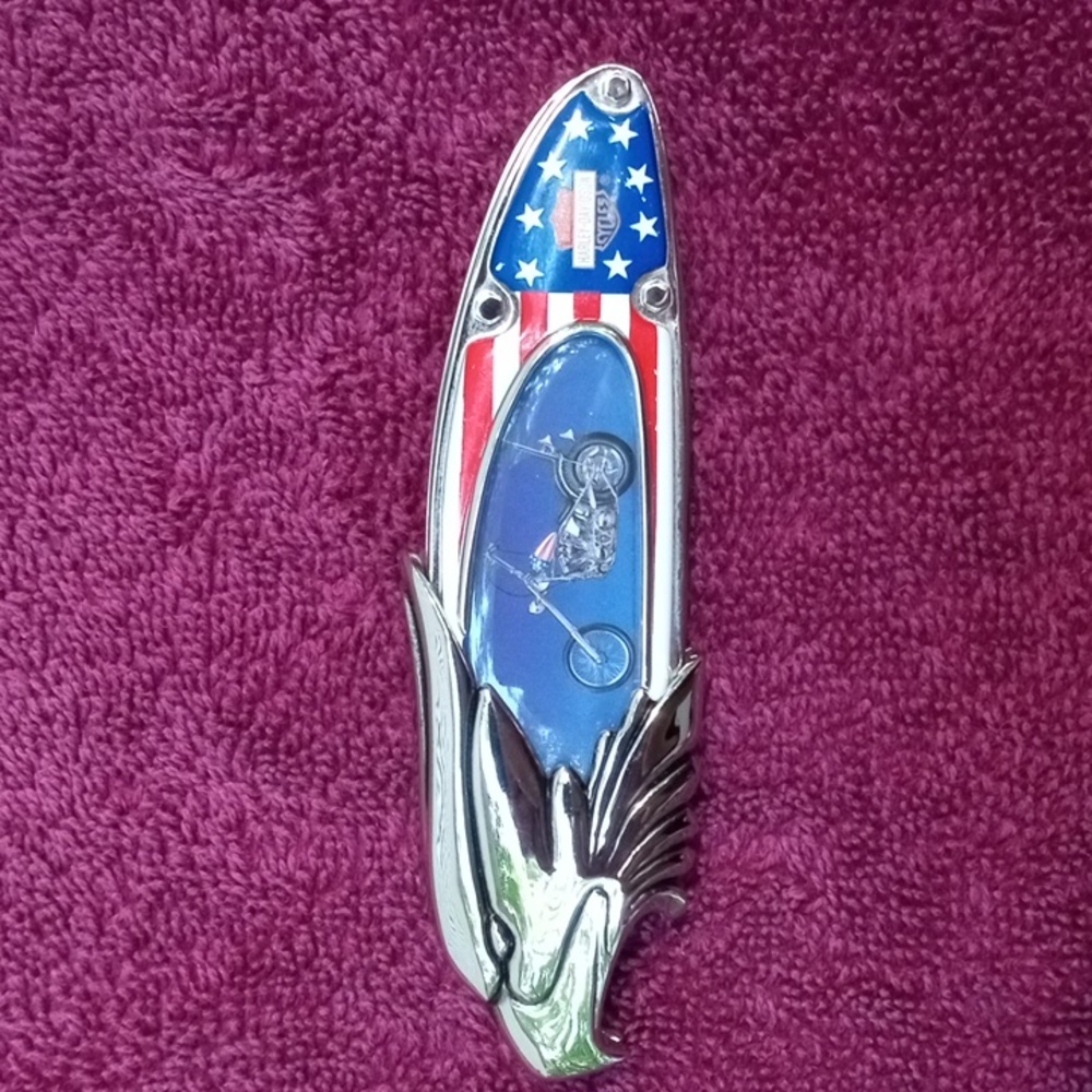 Franklin Mint Harley Davidson Ultimate Chopper Collecter Knife